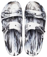 Crocs Mens Crocs Classic Marbled Sandals - Mens Shoes Black/White Size 11.0