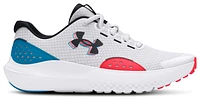 Under Armour Boys Surge 4 3D - Boys' Grade School Shoes White/White/Black