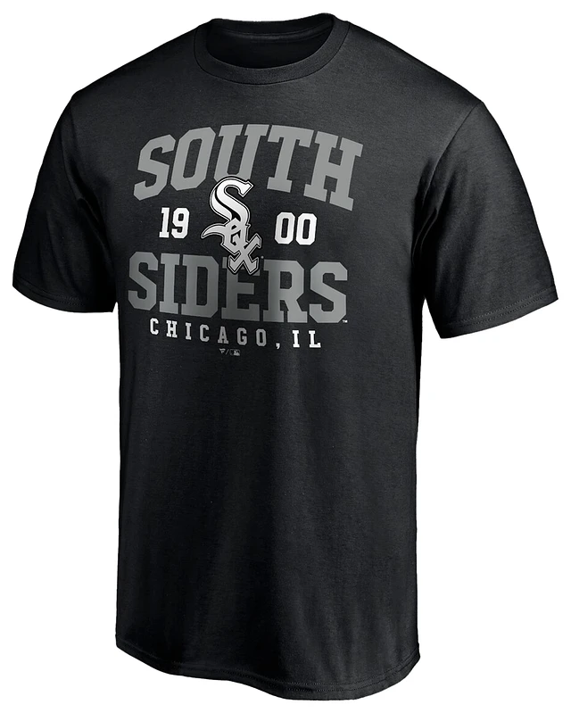 Men's Black Chicago White Sox Chi Town Hometown T-Shirt - Black