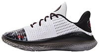 Under Armour Mens Curry 4 Flotro Davidson - Shoes Black/White