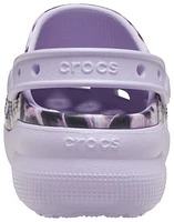 Crocs Girls Crocs Cutie Clogs Leopard - Girls' Preschool Shoes Black/Purple Size 11.0