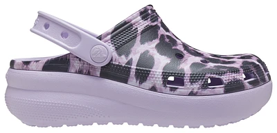 Crocs Girls Crocs Cutie Clogs Leopard - Girls' Preschool Shoes Black/Purple Size 11.0