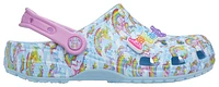 Crocs Womens Classic Rainbow Lisa Frank Clogs - Shoes Blue/Pink