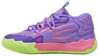 PUMA Boys Lamelo Ball MB.03 Toxic - Boys' Preschool Shoes Green/Purple