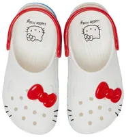 Crocs Girls Hello Kitty Clogs - Girls' Grade School Shoes Red/White