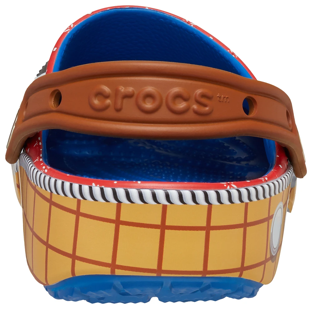 Crocs Boys Crocs Toy Story Woody Classic Clogs - Boys' Grade School Shoes White/Black/Brown Size 04.0