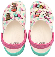 Crocs Girls Crocs LOL Surprise BFF Classic Clogs - Girls' Preschool Shoes Blue/Pink/White Size 03.0