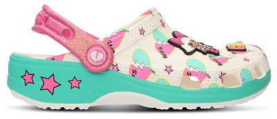 Crocs Girls Crocs LOL Surprise BFF Classic Clogs - Girls' Preschool Shoes Blue/Pink/White Size 03.0