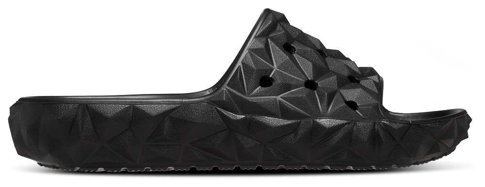 Crocs Mens Classic Geometric Slide V2 - Shoes Black