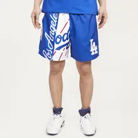 Pro Standard Mens Pro Standard Dodgers Mesh Woven Shorts