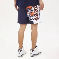 Pro Standard Mens Tigers Mash Woven Shorts - Navy