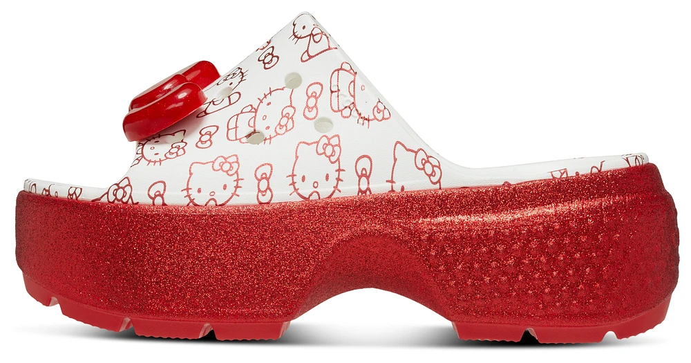 Crocs Womens Crocs Hello Kitty Stomp Slide