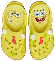Crocs Mens Spongebob Classic Clogs - Shoes Brown/Yellow/Red