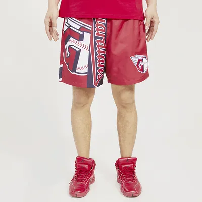 Pro Standard Mens Pro Standard Guardians Mash Woven Shorts - Mens Red Size L