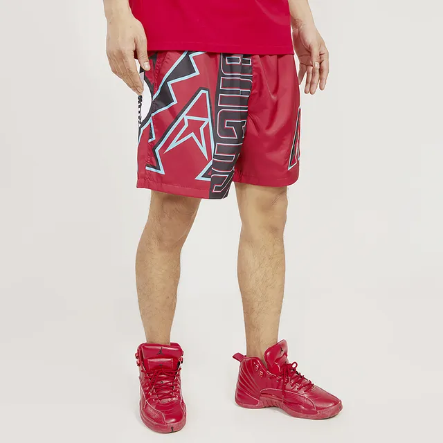 Pro Standard Mens CardinalsMash Woven Shorts - Red Size XXL