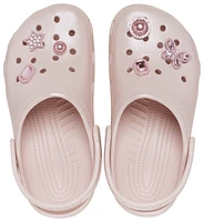 Crocs Girls Classic Clogs - Girls' Toddler Shoes Shimmer Gemstone/Pink