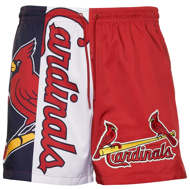 Pro Standard Mens CardinalsMash Woven Shorts - Red Size XXL