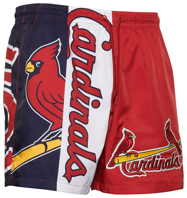Pro Standard Mens CardinalsMash Woven Shorts - Red Size XXL