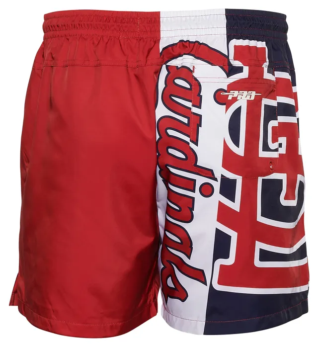 Pro Standard Mens CardinalsMash Woven Shorts - Red Size XXL