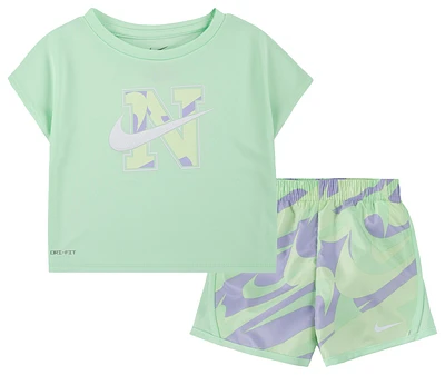 Nike Girls Prep Your Step Tempo SE Set - Girls' Toddler Purple/Multi