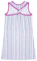 Nike Girls Nike Happy Camper AOP Dress - Girls' Toddler White/Pink Size 2T