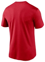 Nike Mens Nike Angels Large Logo Legend T-Shirt - Mens Red/Red Size S