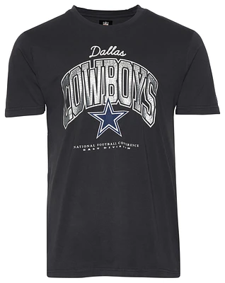 New Era Mens Cowboys Short Sleeve T-Shirt - Black/Black