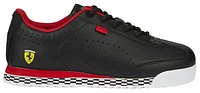 Puma Boys Ferrari Roma Via Perf - Boys' Grade School Shoes Black/Puma White