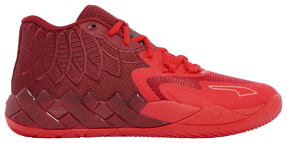 PUMA Mens Lamelo Ball PUMA MB.01 Team - Mens Shoes Red/Red Size 11.5