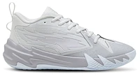 PUMA Mens Scoot Henderson Zeros Grey Frost - Basketball Shoes Blue/Silver Mist/Grey Fog