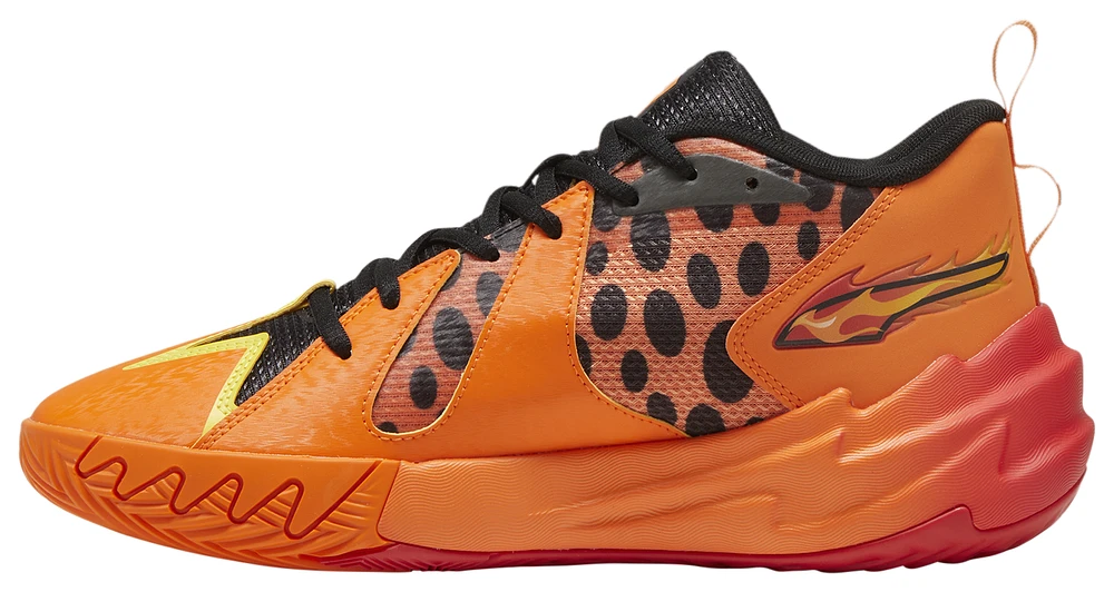 PUMA Mens Scoot Zeros x Cheetos - Basketball Shoes Black/Orange/Yellow