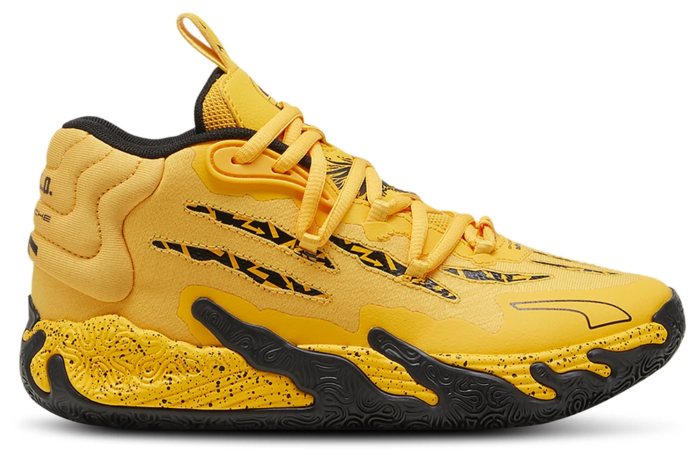 PUMA Boys PL MB.03 Porsche - Boys' Grade School Basketball Shoes Sport Yellow/Puma Black