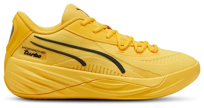 Puma Mens All Pro Nitro x Porsche - Basketball Shoes Black/Sport Yellow