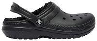 Crocs Mens Classic Lined Clogs - Shoes Black/Black