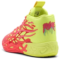 PUMA Mens Lamelo Ball x MB.04 1Love - Basketball Shoes Yellow Alert/Pink Alert