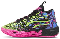 PUMA Boys Lamelo Ball MB4 Heem - Boys' Grade School Shoes Black/Luminous Pink/Electric Lime