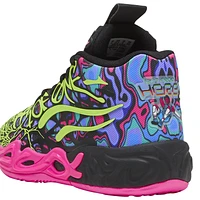 PUMA Boys Lamelo Ball MB4 Heem - Boys' Grade School Shoes Black/Luminous Pink/Electric Lime