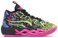 PUMA Boys Lamelo Ball MB4 Heem - Boys' Grade School Shoes Black/Luminous Pink/Electric Lime