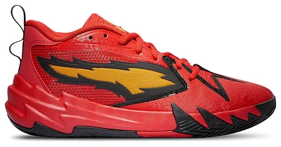 PUMA Mens Scoot Zeros Retro Portland - Basketball Shoes Red/Black/Yellow