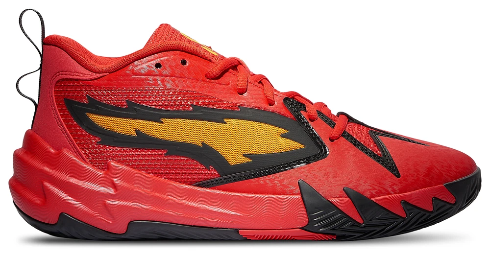 PUMA Boys Scoot Henderson Zeros Retro Portland - Boys' Grade School Basketball Shoes Red/Black/Yellow