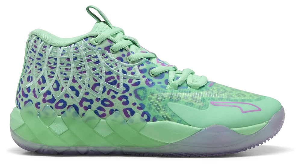 PUMA Mens MB.01 Alien Safari - Basketball Shoes Pure Magenta/Hyperlink Blue/Green Glimmer