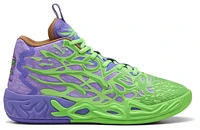 PUMA Mens MB.04 TMNT R&D - Basketball Shoes Fluro Green Pes/Red/Dark Amethyst