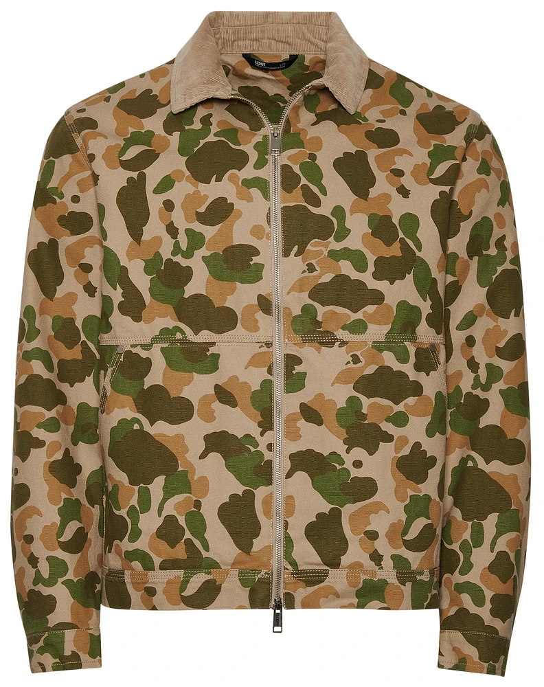 LCKR Mens Elkhorn Canvas Jacket - Duck Camo/Camo