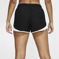 Nike Womens Nike Dri-FIT 3.5" Tempo Shorts - Womens Black/Black/White Size S