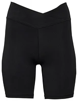 Cozi Womens Cozi Cross Front Bike Shorts - Womens Ultra Black Size XS