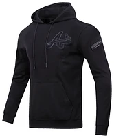 Pro Standard BRAVES TRIPLE BLACK DK PO HOODIE - Men's