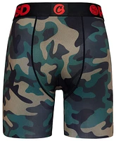 PSD Mens Cookies Camo Underwear - Red/Green