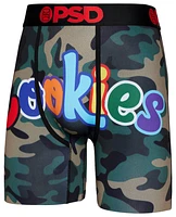 PSD Mens Cookies Camo Underwear - Red/Green