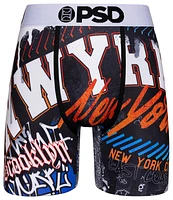 PSD Mens Kiyan NYC Hustle Underwear - Blue/White/Orange