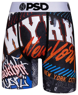 PSD Mens Kiyan NYC Hustle Underwear - Blue/White/Orange